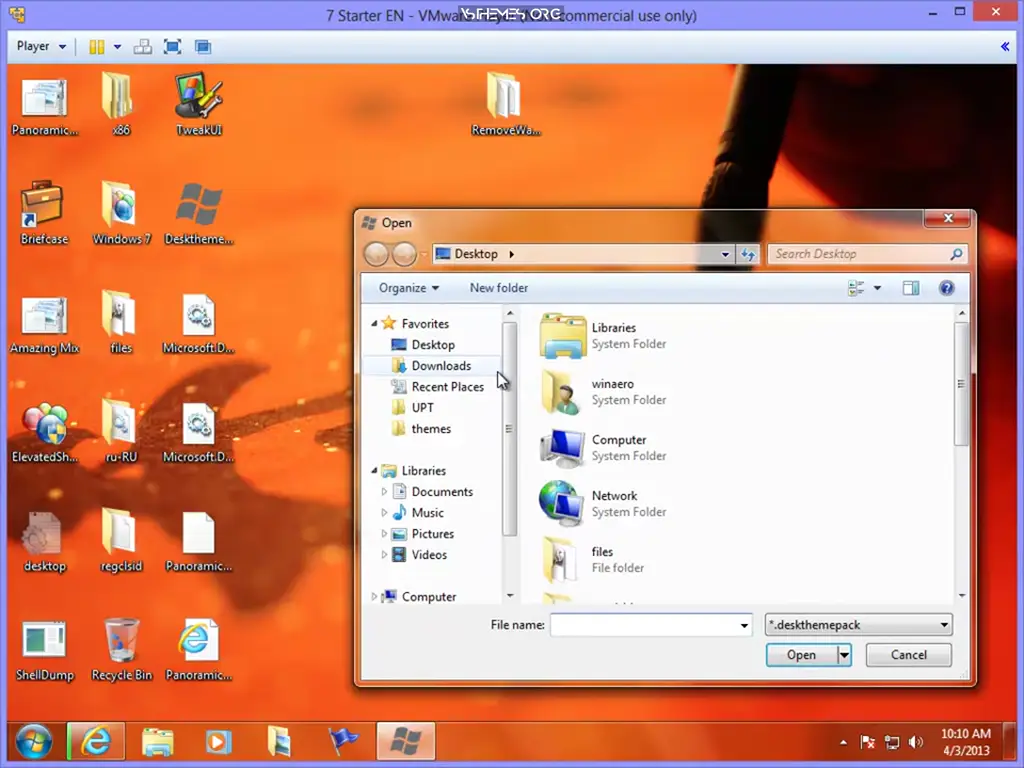 How To Install Theme Packages