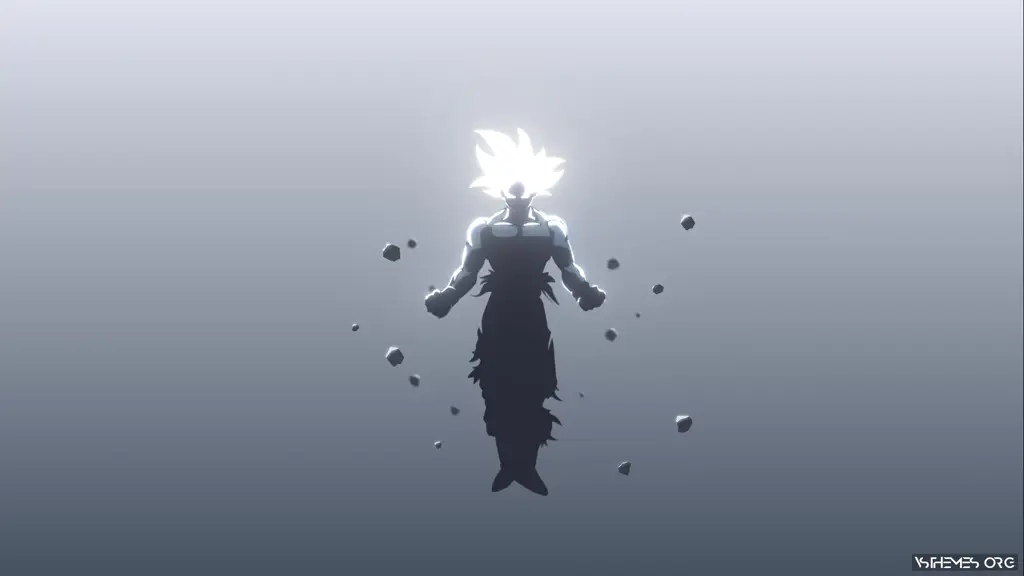 Живые обои Goku Ultra Instinct 4K скачать на VSThemes.org