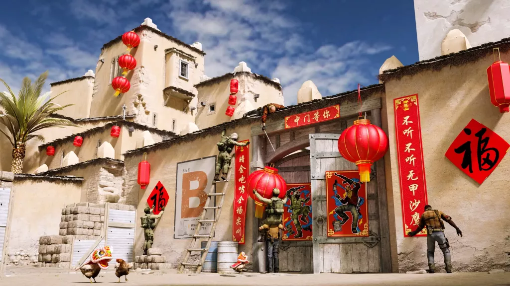 Живые обои CS:GO DUST2 скачать на VSThemes.org