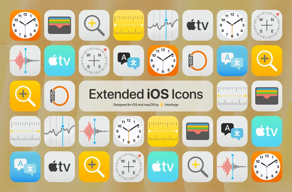 Иконки Extended iOS