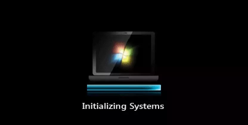Экран загрузки Инициализация системы для Windows 