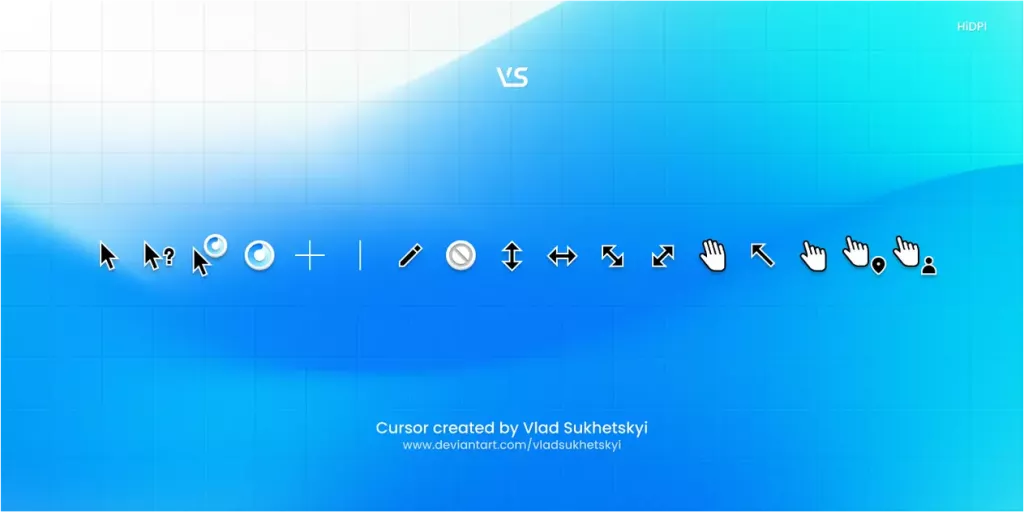 Cursors Version 16.0 on Windows download on VSThemes.org