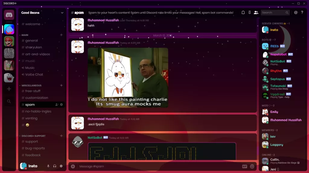 Theme Discord+ for Discord download on VSThemes.org