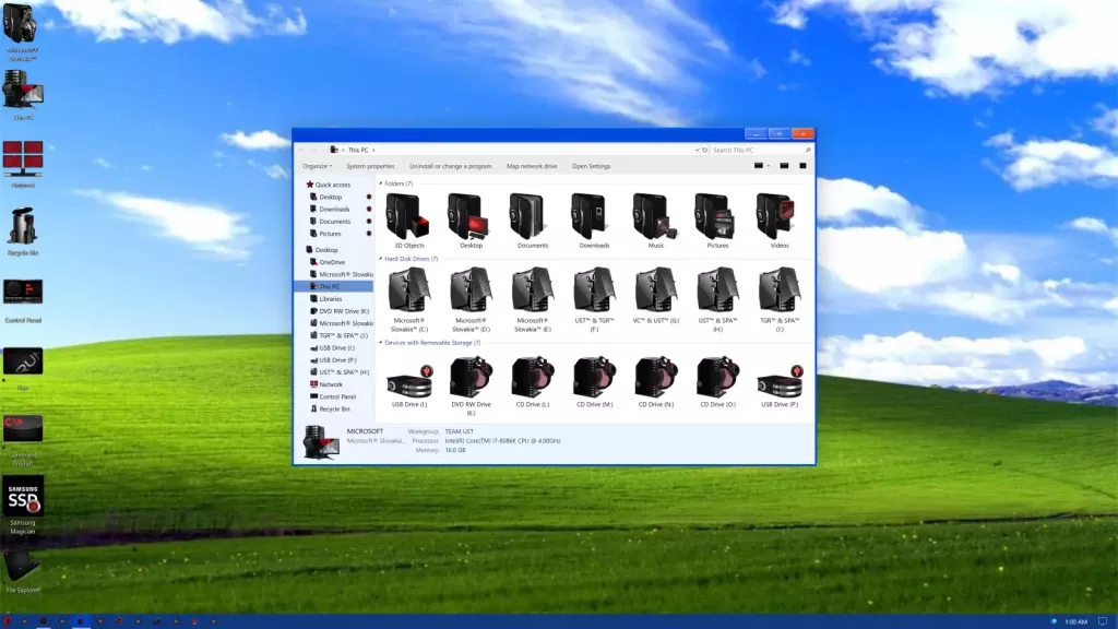 Тема Windows XP для Windows 10