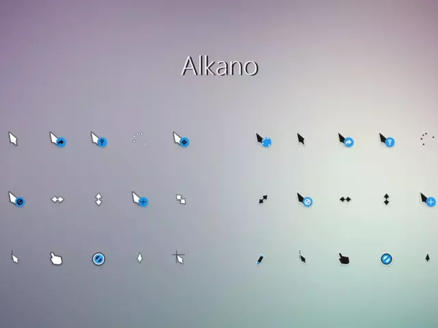 100+ Коллекция «Черные курсоры» для персонализации интерфейса Windows