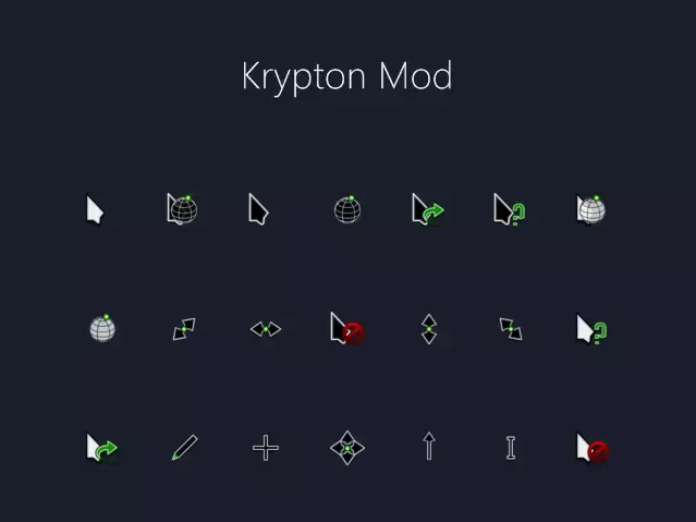 100+ Коллекция «Черные курсоры» для персонализации интерфейса Windows