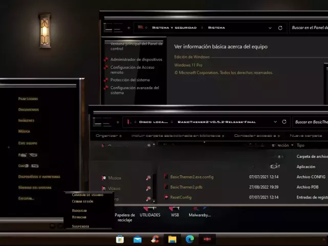 Тема Земля мечты, область 51 v.21H2 - 23H2++ для Windows 11 скачать на ...