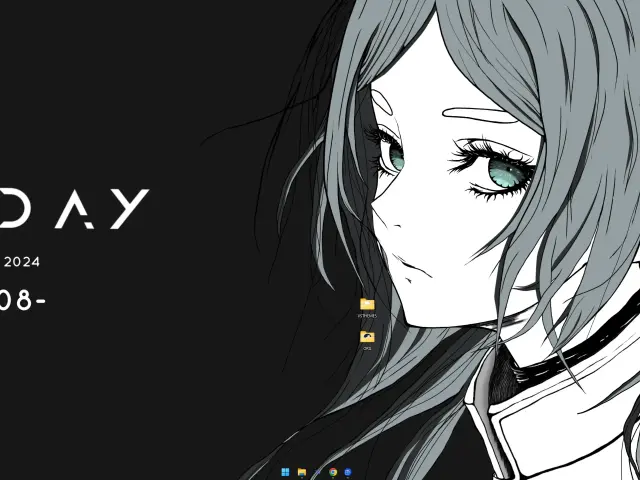 Живые обои Kazemi Flowers - Black скачать на VSThemes.org